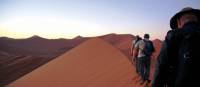 Trekking across the breathtaking Sossusvlei dunes, Namibia | Gesine Cheung
