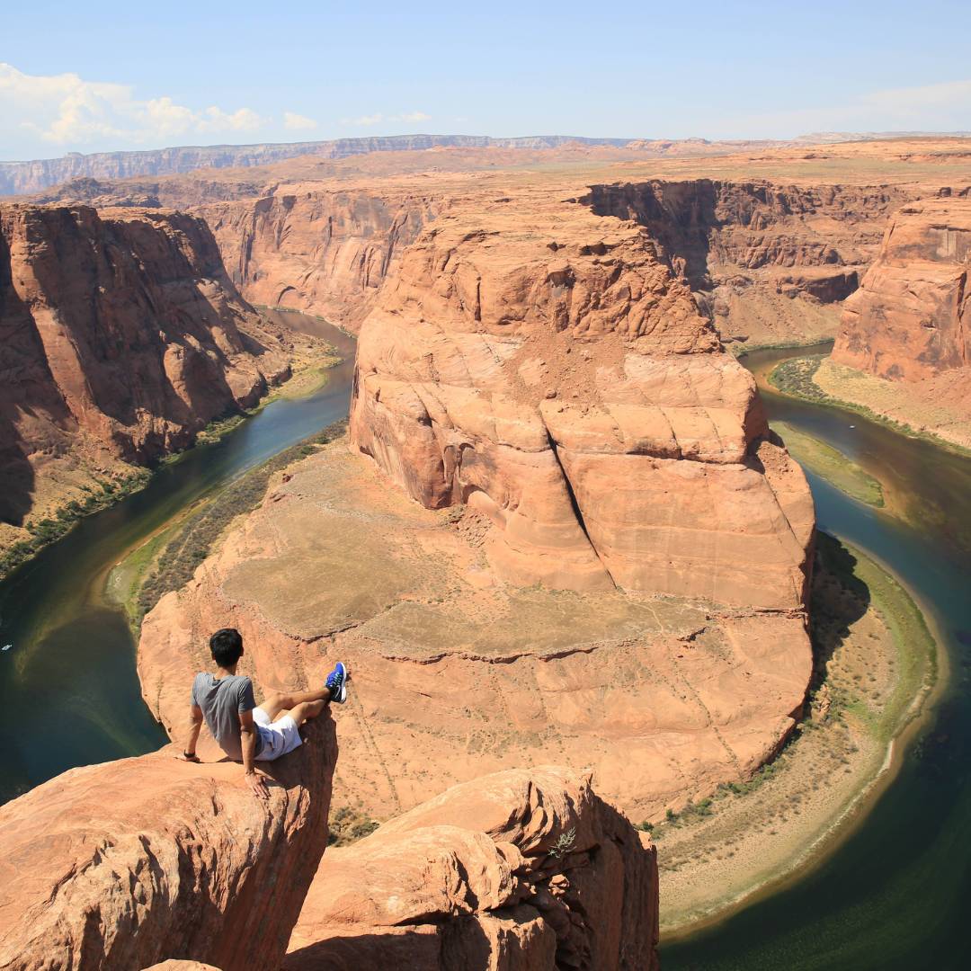 Arizona's famous Horseshoe Bend on the Colorado River | ©VisittheUSA.com