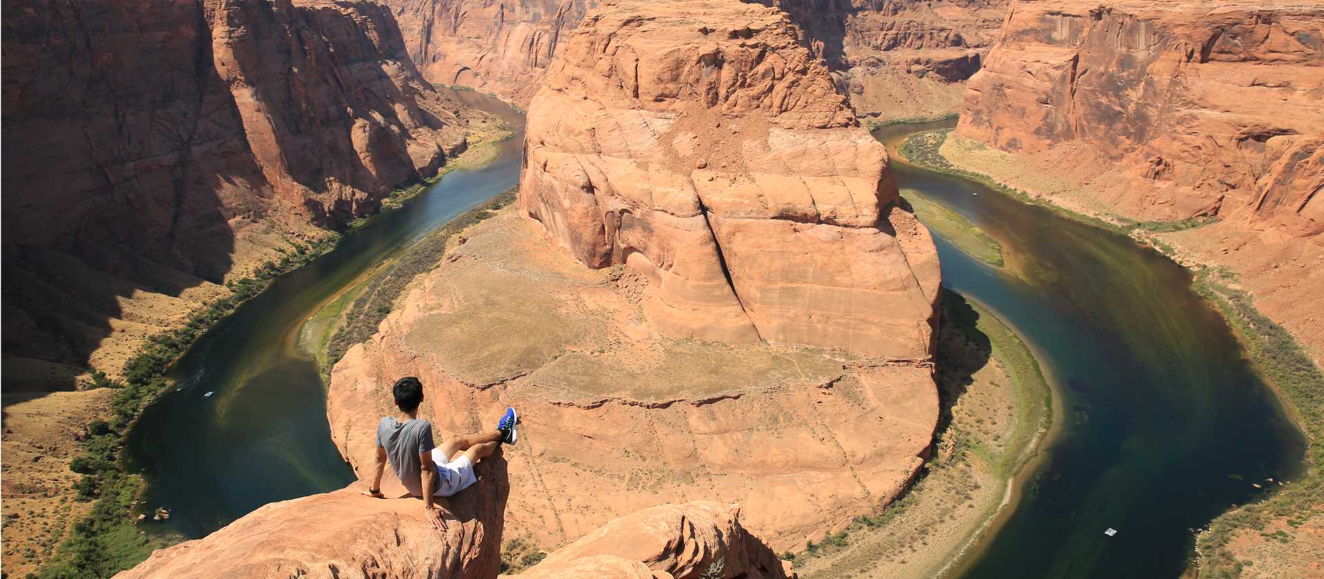 Arizona's famous Horseshoe Bend on the Colorado River | ©VisittheUSA.com