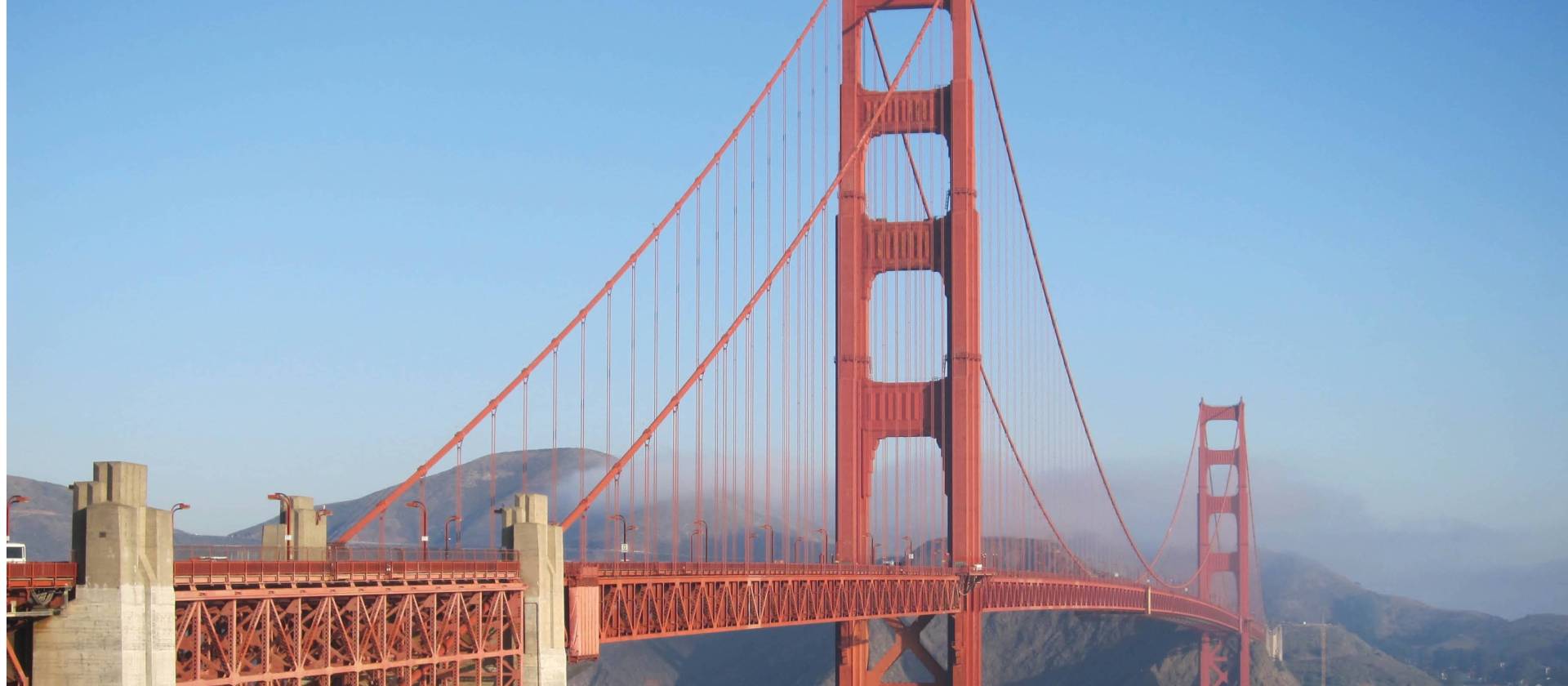 San Francisco's iconic Golden Gate Bridge