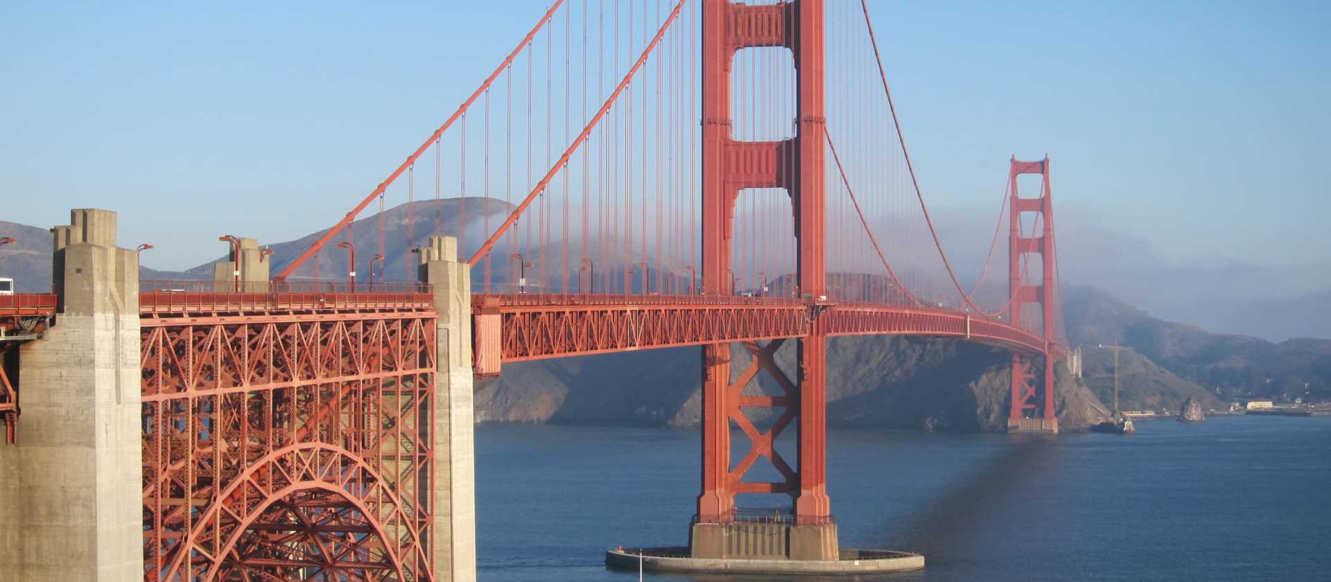 San Francisco's iconic Golden Gate Bridge