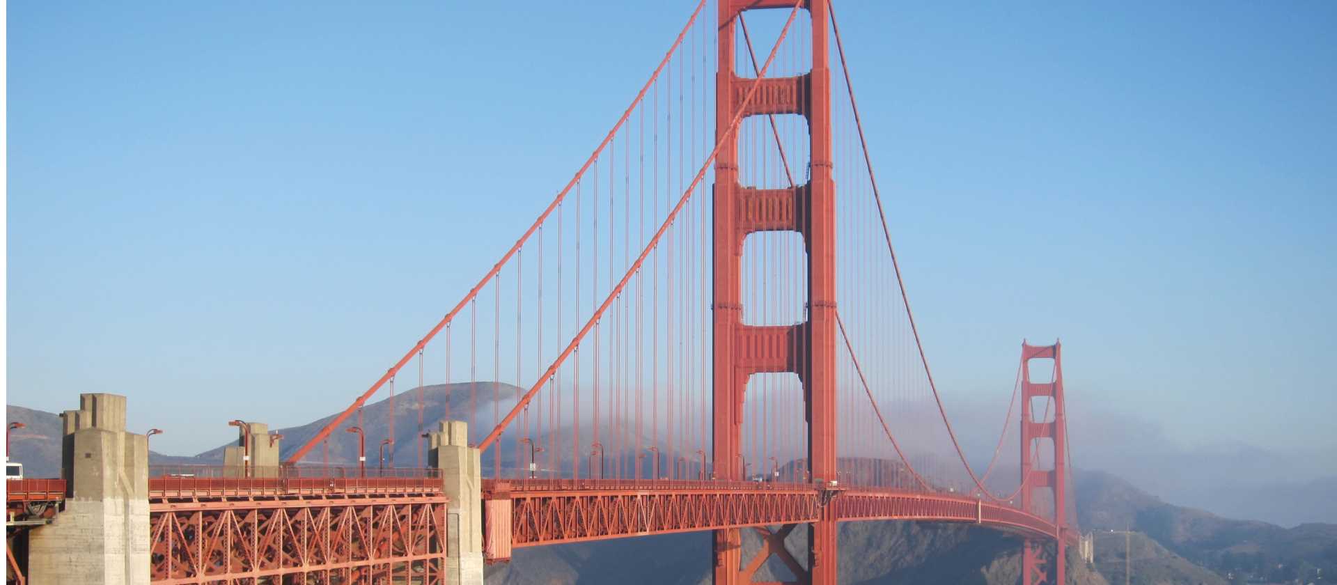 San Francisco's iconic Golden Gate Bridge