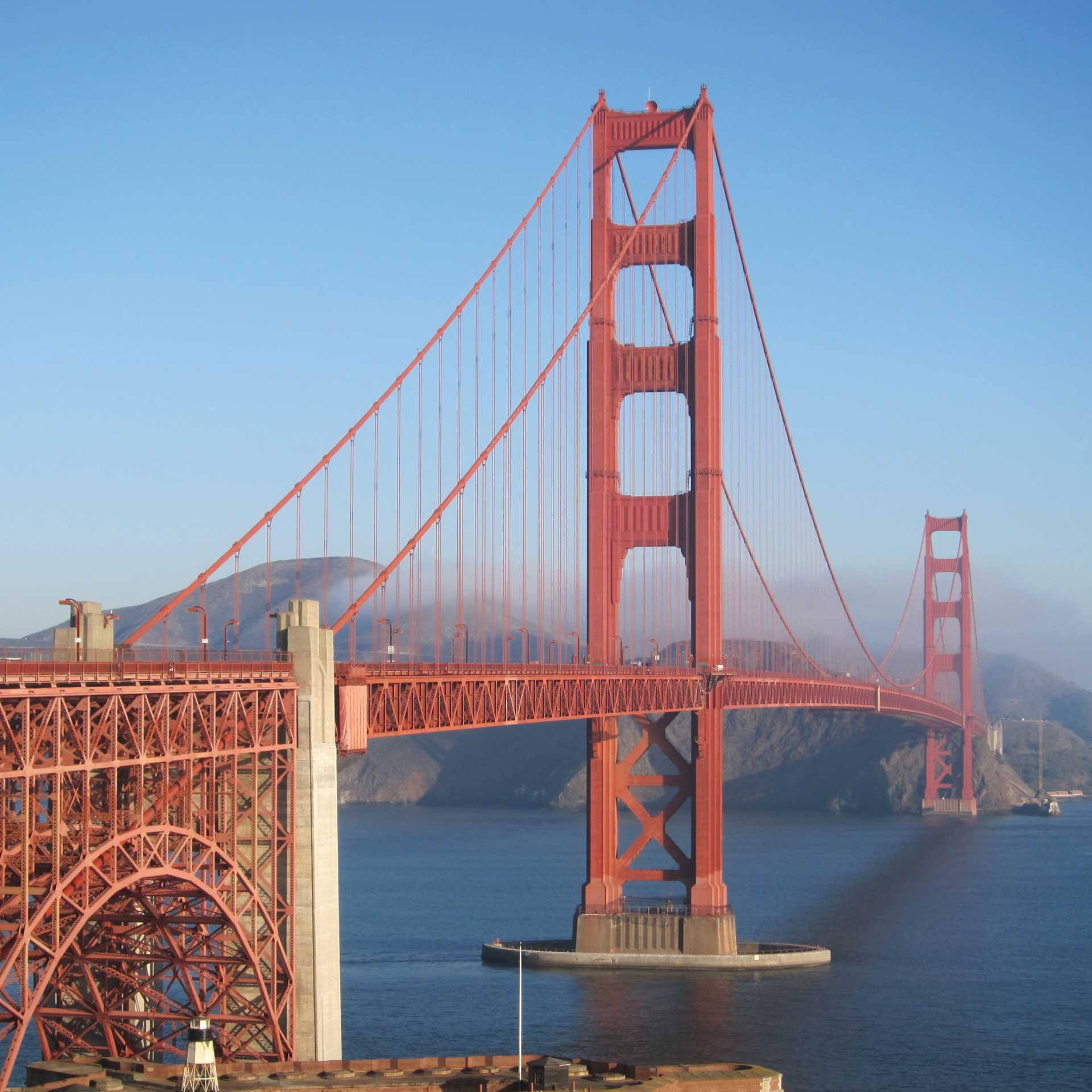 San Francisco's iconic Golden Gate Bridge