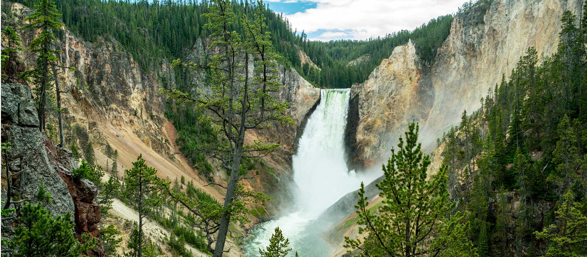 The grand canyon of Yellowstone National Park, Wyoming | ©VisittheUSA.com