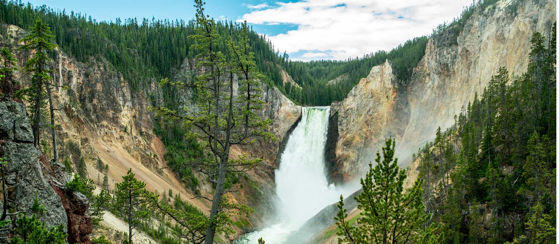 The grand canyon of Yellowstone National Park, Wyoming | ©VisittheUSA.com