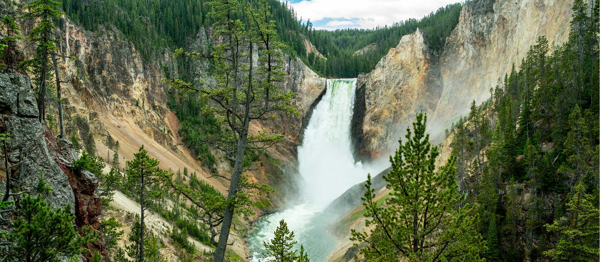 The grand canyon of Yellowstone National Park, Wyoming | ©VisittheUSA.com