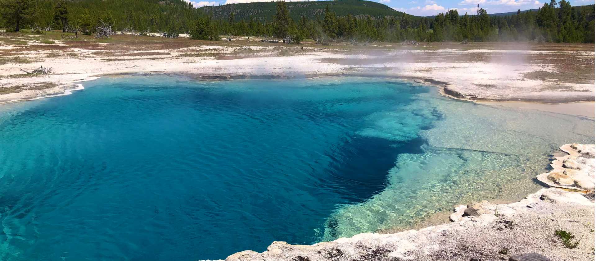 Hot Springs in Yellowstone
