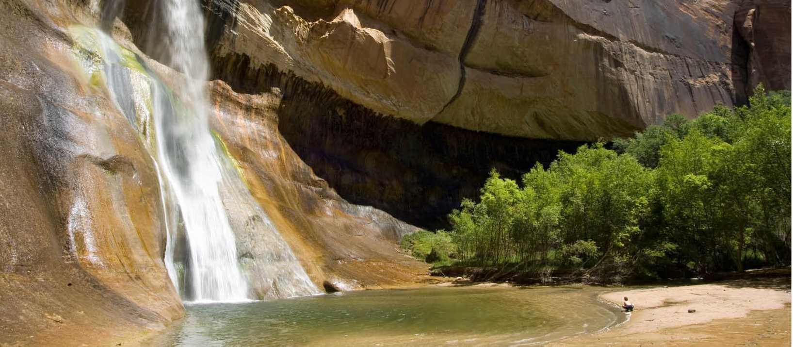 Lower Calf Creek Falls in Escalante National Monument