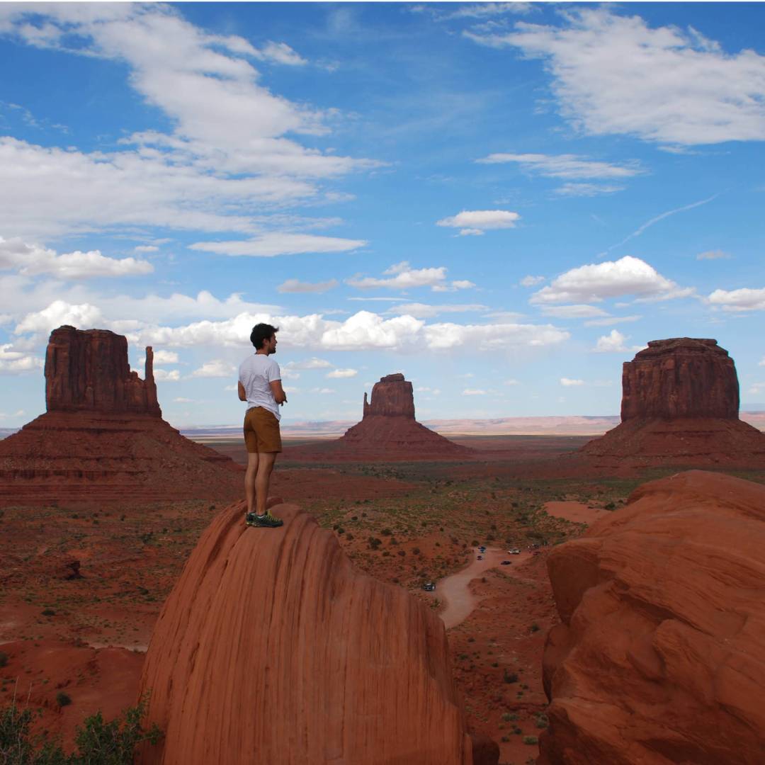 Enjoying the view in Monument Valley | Tanya Cross
