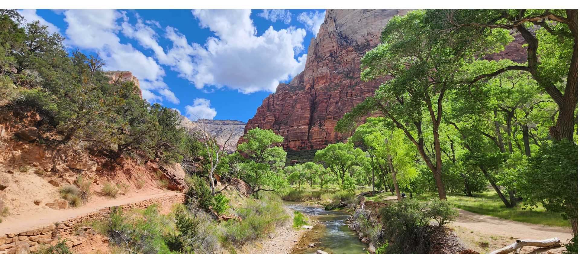 Summer sun, river swims, and towering sandstone walls!
