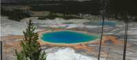Multi-coloured geothermal pools in Yellowstone National Park | Sue Badyari