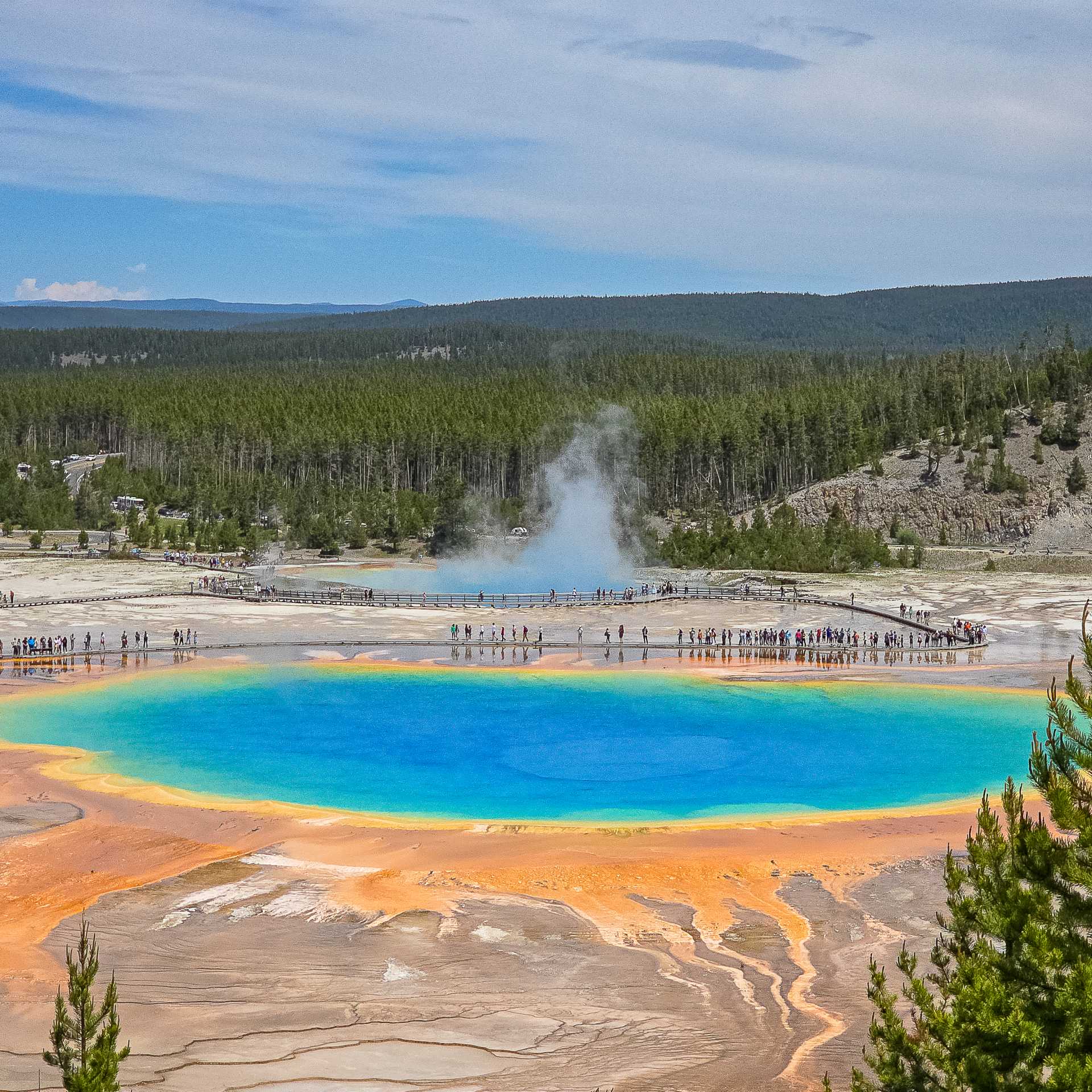 Yellowstone’s Grand Prismatic Spring